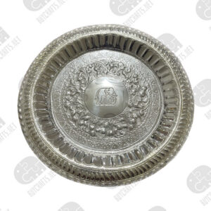 Silver Plated Carved Sweet Tray