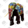 Wooden Painted Elephant