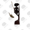 Wooden Stilt Fishing Statue