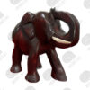 Wooden Trunk Up Elephant